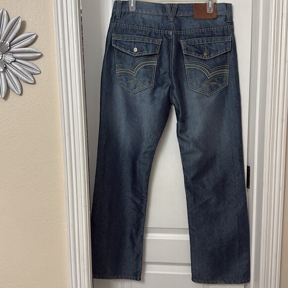 Sacred cult blue shiny jeans 32×30 - Picture 2 of 9